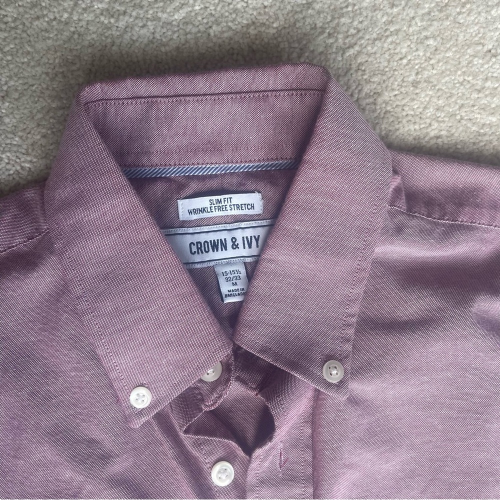 Crown and Ivy dress shirt- Great Condition